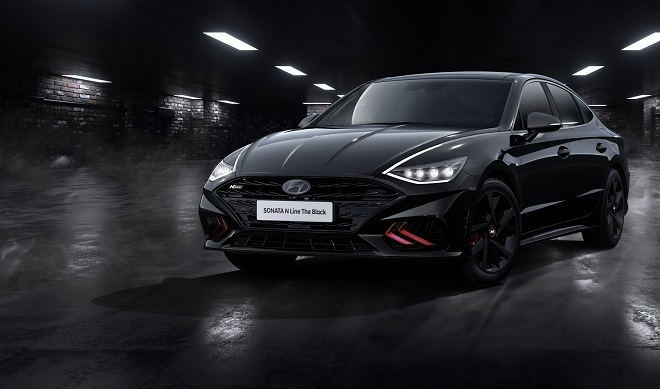 쏘나타N라인 더 블랙.