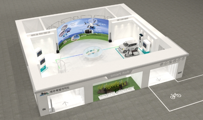 미래형 주유소 조감도. 사진=GS칼텍스.