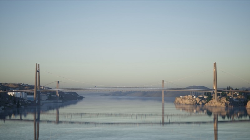 노르웨이 '555번 소트라 고속국도' 사업 조감도 / 사진제공=SK에코플랜트