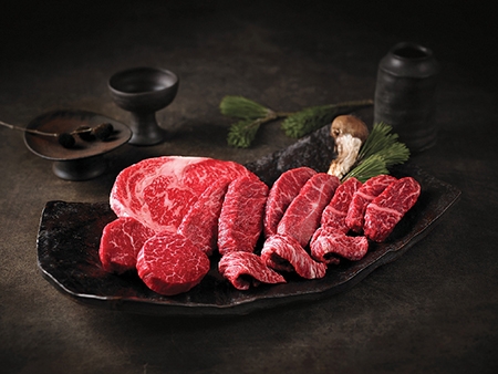 ▲ 명인 숙성 한우 플래티넘. 사진제공 = 호텔신라