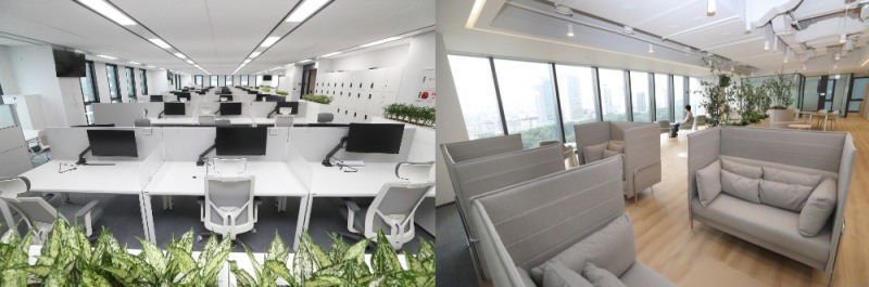 KT송파빌딩 사옥 내부. 사진=KT