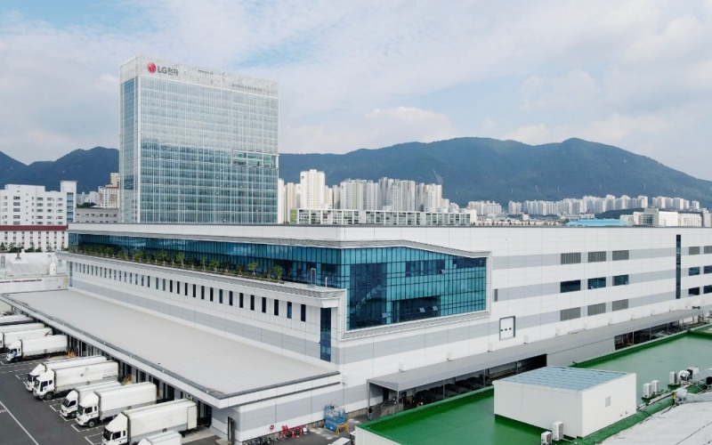 LG 스마트파크 통합생산동. 사진=LG전자