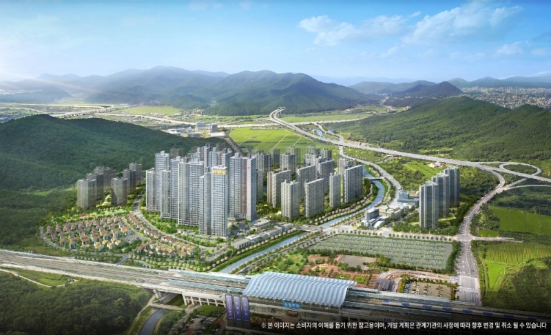 신경주 더 퍼스트 데시앙 광역조감도