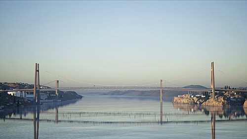 ▲ 노르웨이 555번 소트라 고속국도사업 조감도. 사진제공 = SK에코플랜트