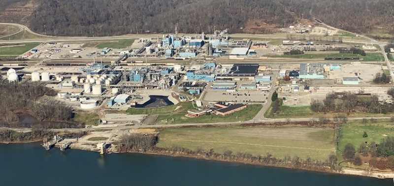 미국 오하이오 주 벨프레(Belpre)에 위치한 크레이튼 SBC 생산 공장 모습. / 사진제공=DL케미칼