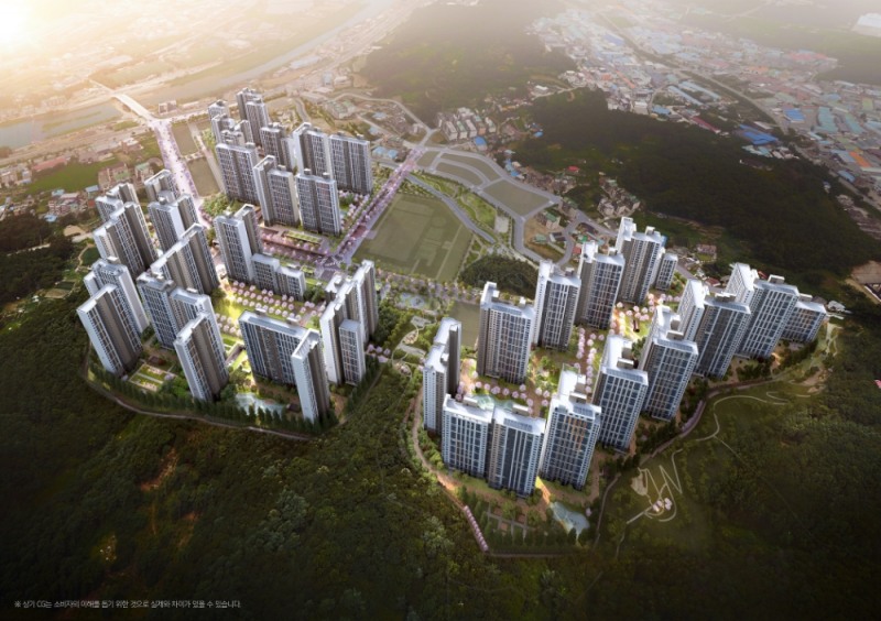 힐스테이트 몬테로이 조감도 / 사진제공=현대건설