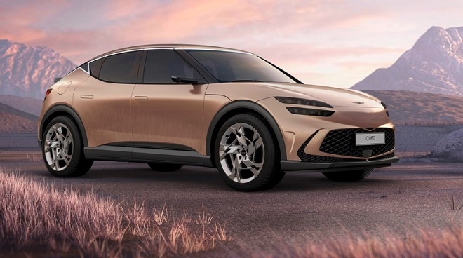 제네시스, 첫 전용전기차 GV60 공개…최대주행거리 451km