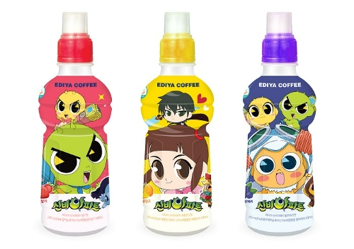 이디야 커피, 신비아파트 음료 3종/사진제공=이디야커피