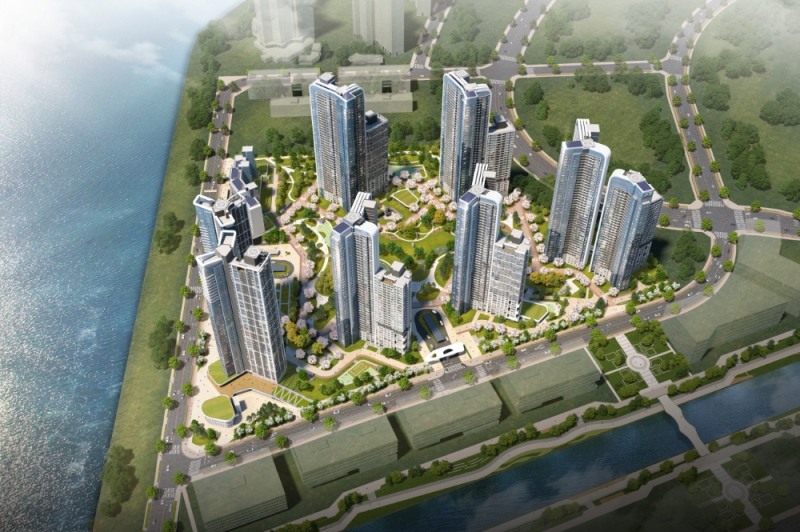 송도자이 더 스타 조감도 / 사진제공=GS건설