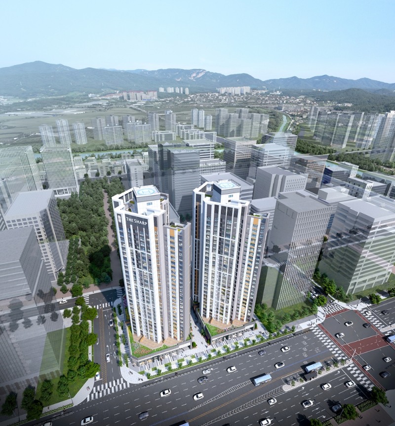 ‘더샵 도안트위넌스’ 조감도. / 사진제공=포스코건설