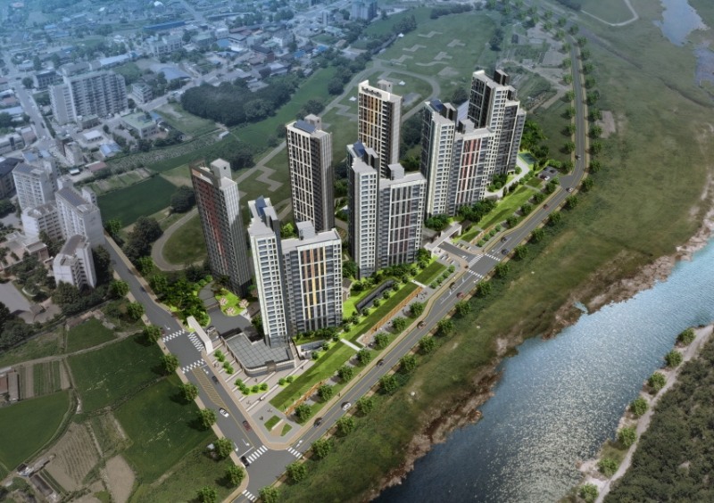 ‘힐스테이트 가평 더뉴클래스’ 조감도. / 사진제공=현대건설