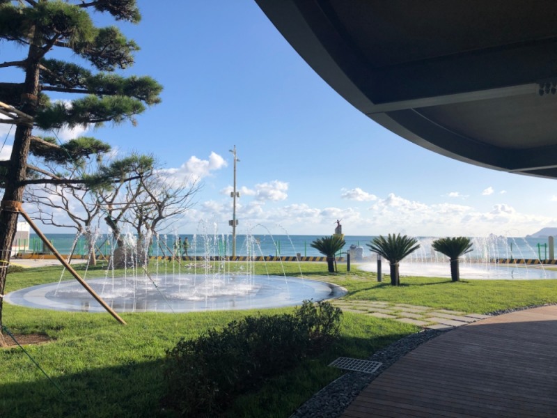 엘시티더샵 921호 소공원 / 사진제공=포스코건설