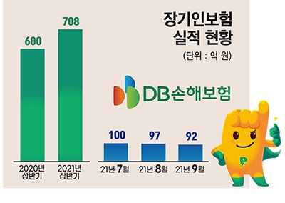 김정남 DB손보 부회장, 장기인보험 시장 선점