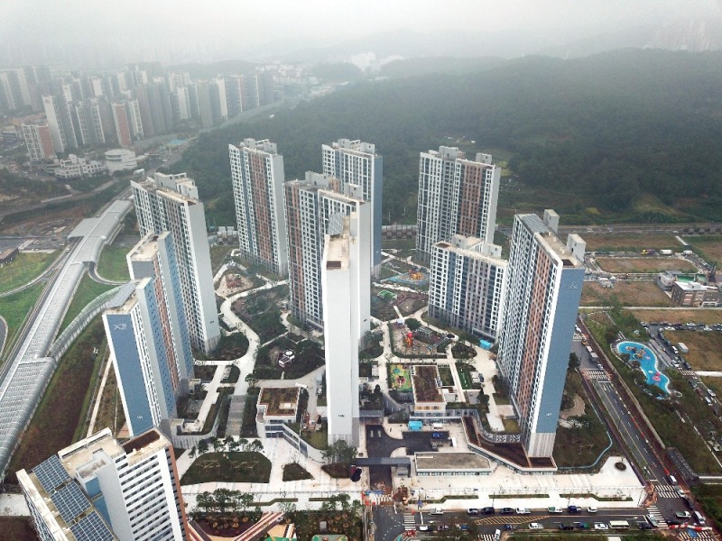 ‘광주역 자연&자이’ 전경. / 사진제공=GS건설