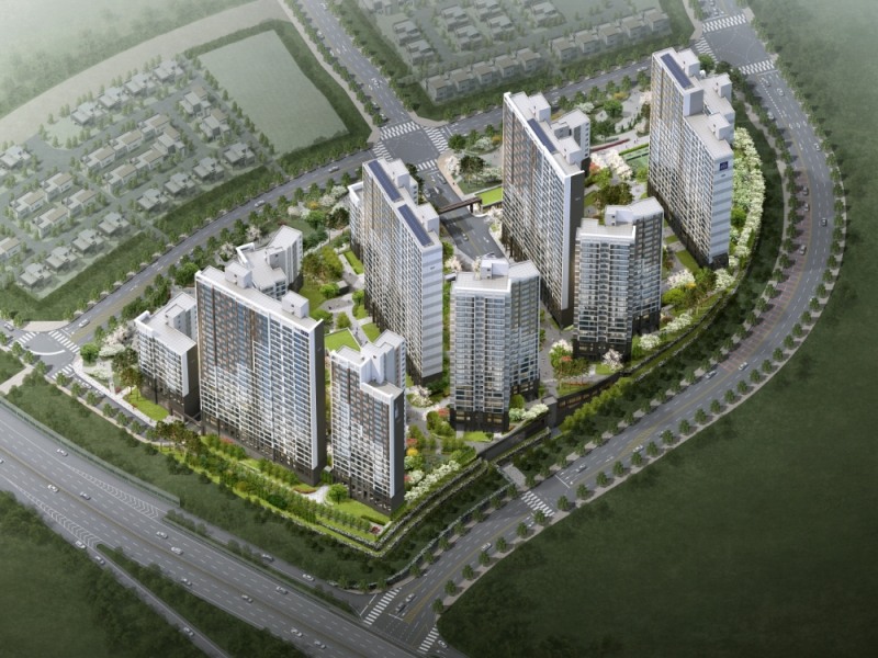 ‘평택 지제역 동문 디 이스트’ 조감도. / 사진제공=동문건설