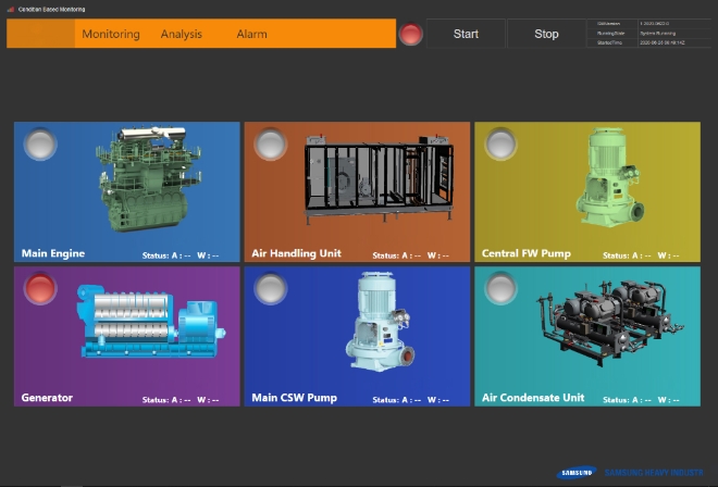 삼성중공업은 영국 선급인 로이드(Lloyd)社로부터 'Digital Twin READY for SVESSEL CBM & S-Fugas' 기본 인증(Approval In Principle)을 획득했다. 사진=삼성중공업.