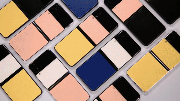 갤럭시Z플립3 비스포크 에디션 스케치. 자료=삼성전자