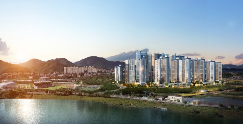 나주역자이 리버파크 투시도 / 사진제공=GS건설