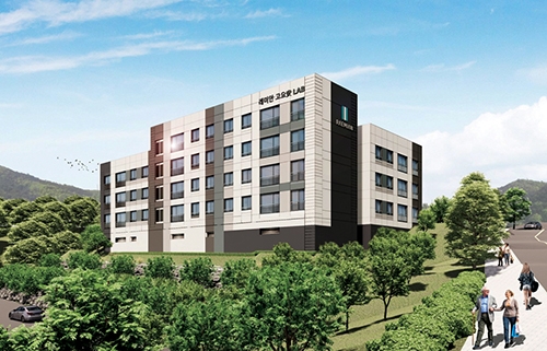 ▲ 삼성물산 층간소음 전문 연구시설 ‘래미안 고요안(安) 랩’ 조감도.