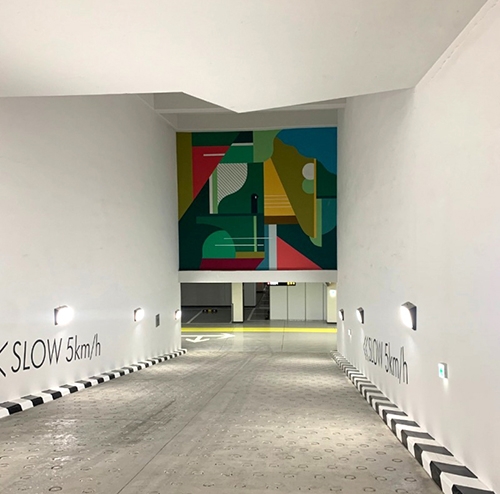 ▲ 현대건설 5 Second 갤러리 내부. 사진제공 = 현대건설