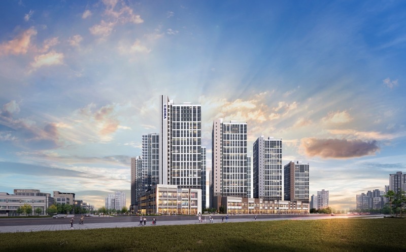 내포신도시 반도유보라 마크에디션 투시도 / 사진제공=반도건설