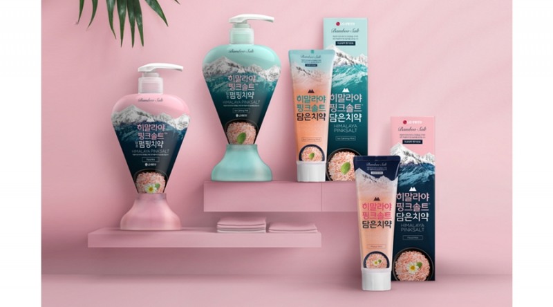 LG생활건강의 히말라야핑크솔트 치약/사진제공=LG생활건강홈페이지