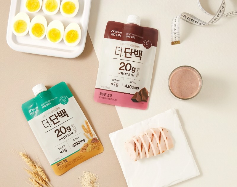 빙그레 더단백 파우더./ 사진제공 = 빙그레