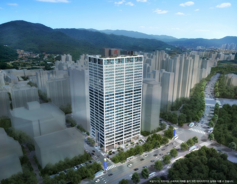 힐스테이트 과천청사역 조감도