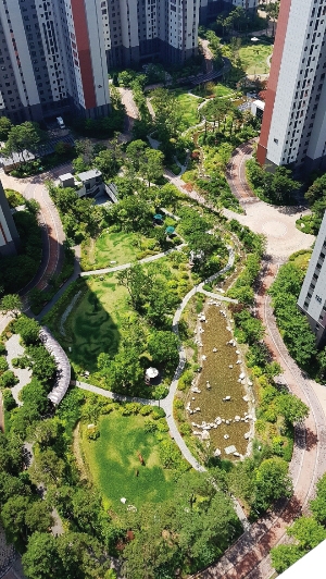 ▲ 미사강변센트럴자이 조감도.