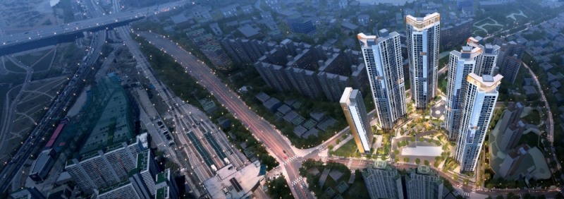 ‘남양주 덕소5A구역 도시환경정비사업’ 조감도. / 사진제공=현대엔지니어링