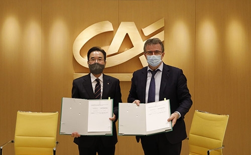 농협·프랑스 CA그룹, 사업협력 양해각서 체결