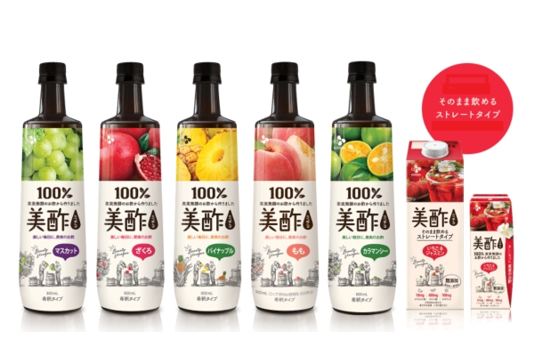CJ제일제당의 미초는 지난해 일본에서 과일초 신드롬을 일으켰다./사진제공=CJ제일제당 홈페이지