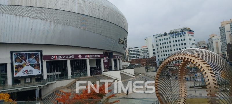 고척 스카이돔 정문 전경 / 사진=장호성 기자