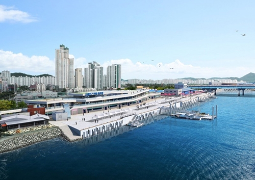 ▲ 소래포구 항만 조감도. 사진제공 = 금호건설