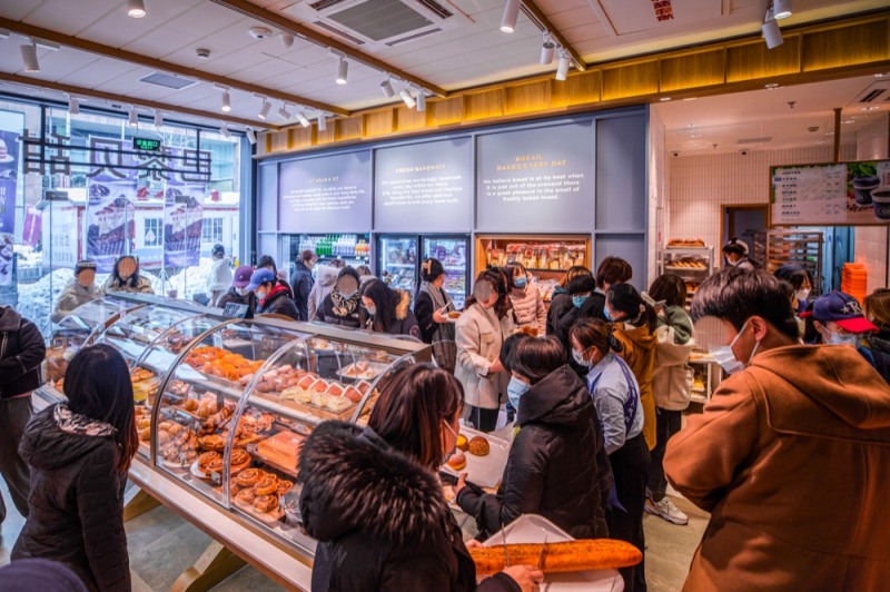 파리바게뜨 선양 1호점 중화루점 내부 모습/사진제공=SPC그룹