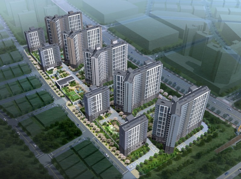 ‘호반써밋 스마트시티’ 조감도. / 사진제공=호반건설