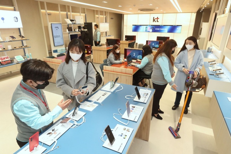 서울 강북구 수유역 인근에 위치한 KT 제휴 플랫폼 매장. 사진=KT