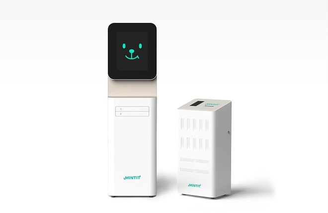 민팃ATM(왼쪽)과 민팃박스. 제공=민팃.