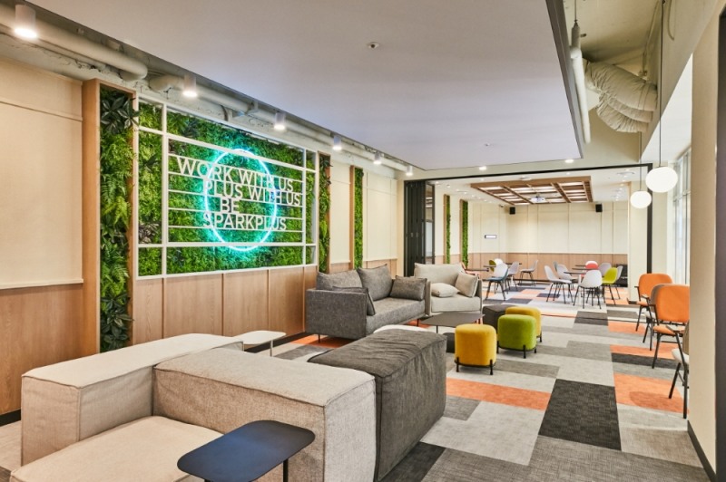 거점오피스로 사용 중인 스파크플러스 선릉점. / 사진제공=스파크플러스