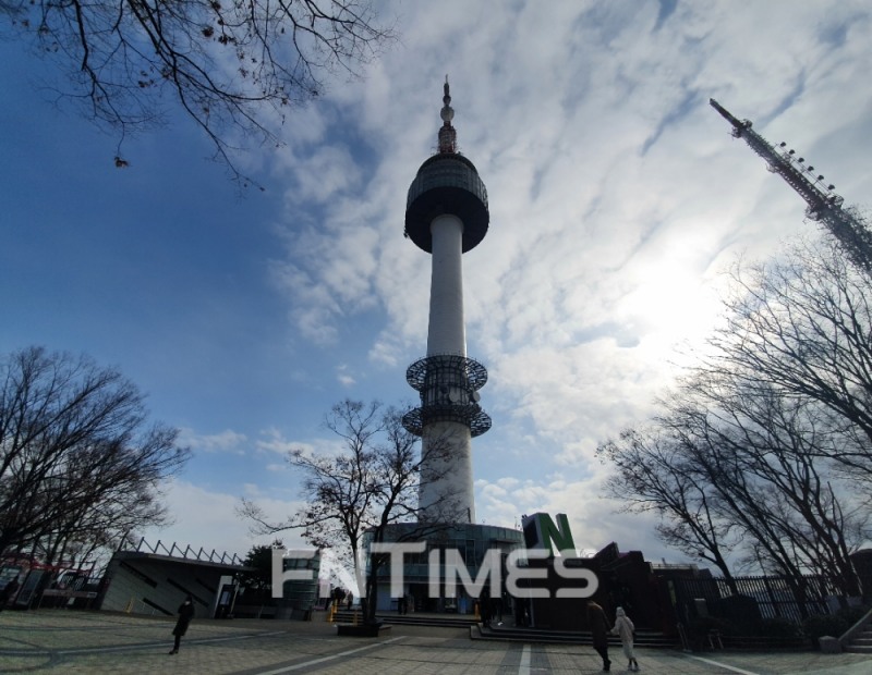 남산타워 모습. / 사진=김관주 기자