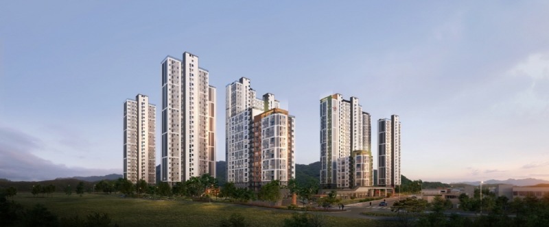학하 리슈빌 포레 투시도 / 사진제공=계룡건설