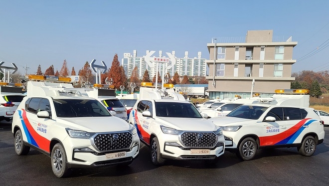 쌍용차 올 뉴 렉스턴, 고속도로 안전 책임진다…도로공사에 60대 공급