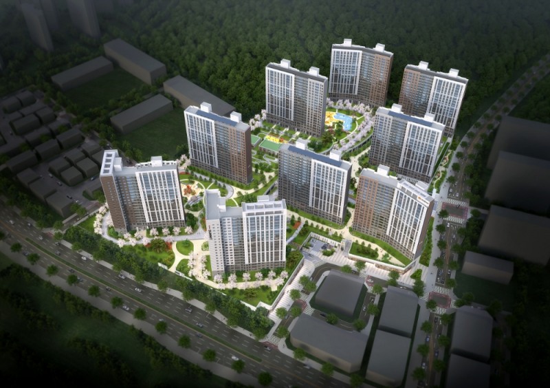 호반써밋 동탄 조감도 / 사진제공=호반건설