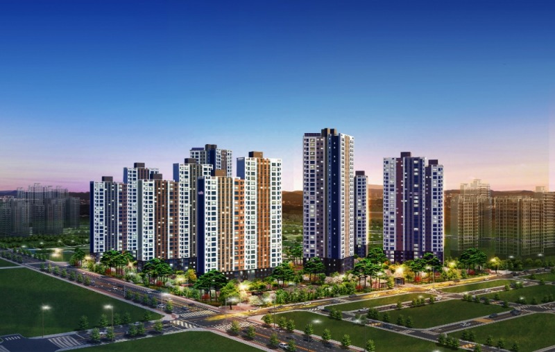 ‘탕정역 예미지’ 조감도. / 사진제공=금성백조