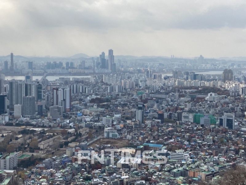 남산에서 찍은 서울 모습. / 사진=김관주 기자