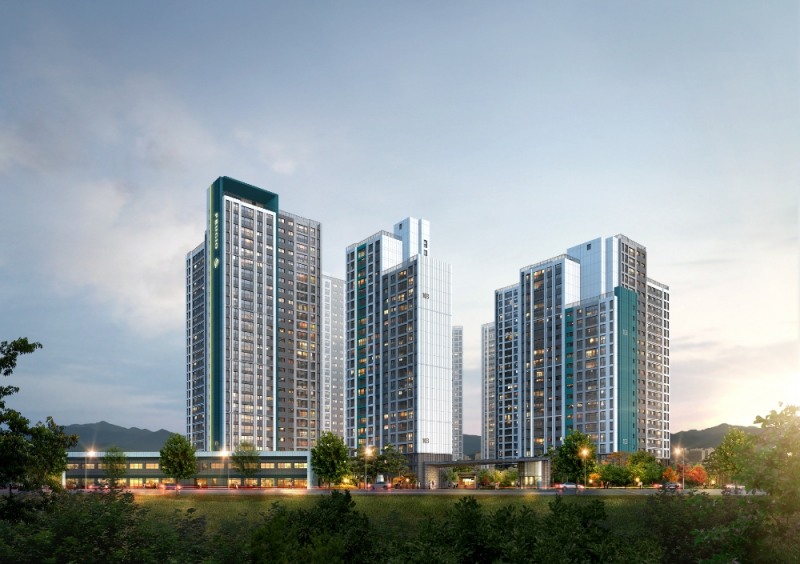 김천 푸르지오 더 퍼스트 석경투시도 / 사진제공=대우건설