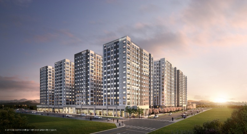 수원 금호 리첸시아 퍼스티지 투시도 / 사진제공=금호건설