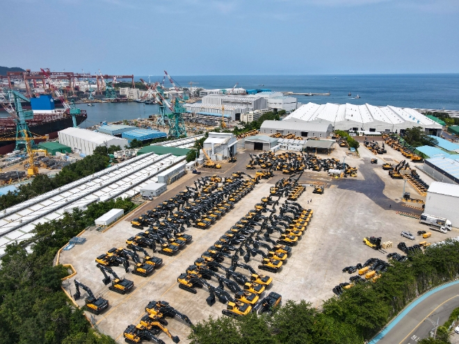 현대건설기계(대표이사 최철곤)가 글로벌 건설기계 호황기를 맞아 경쟁력 강화를 위해 주생산거점인 울산공장에 약 2000억원을 투자한다. 사진=현대건설기계.