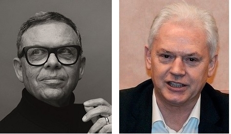 피터 슈라이어 현대차 사장(왼쪽)과 알버트 비어만 현대차 사장.