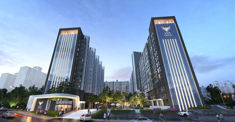 수원 권선 삼천리2차 리모델링사업 투시도 / 사진제공=롯데건설